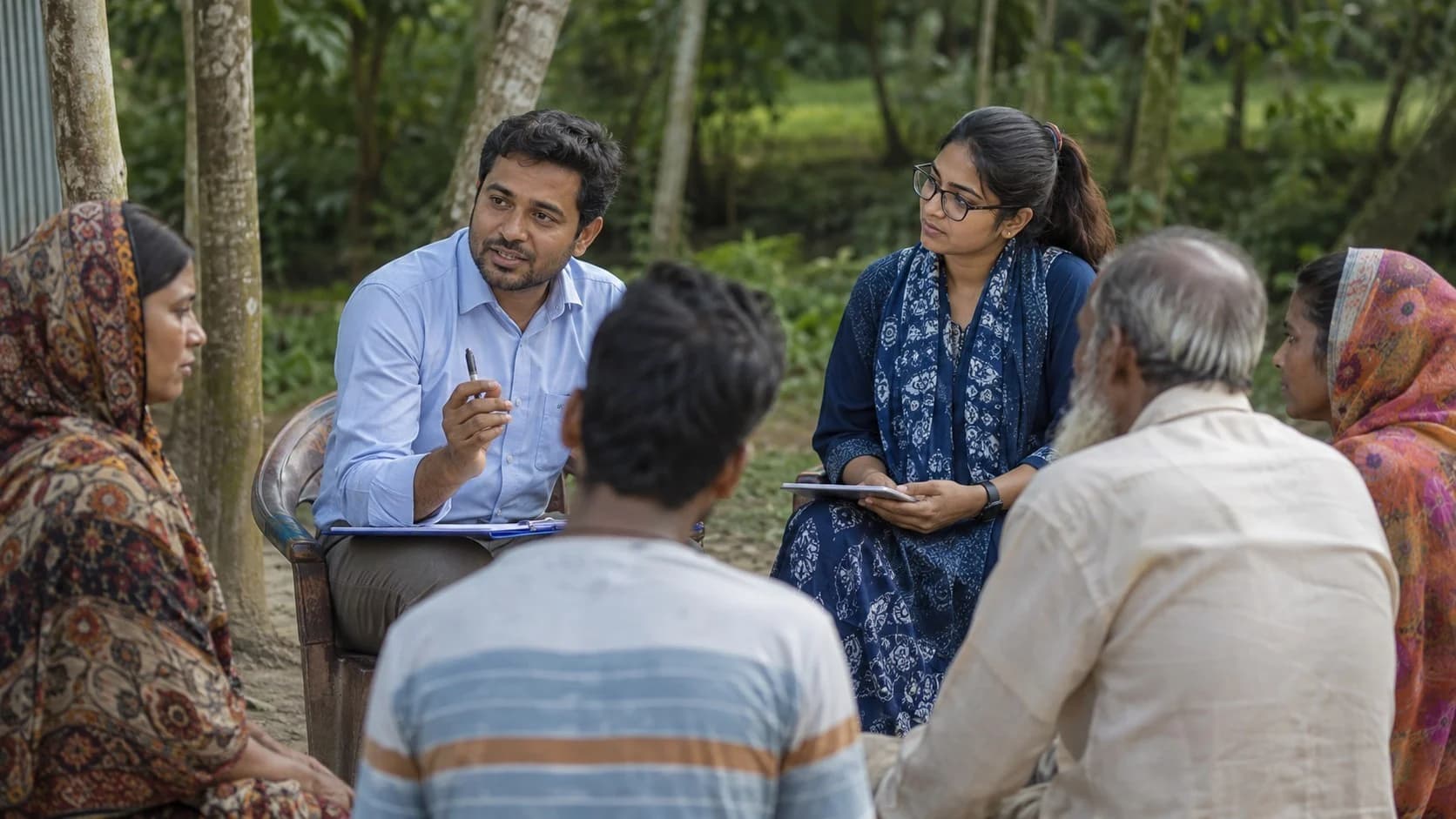 Listening to the experiences of community members